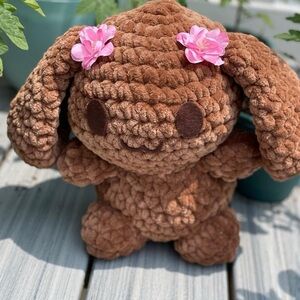 Handmade Crochet Mocha Plush
